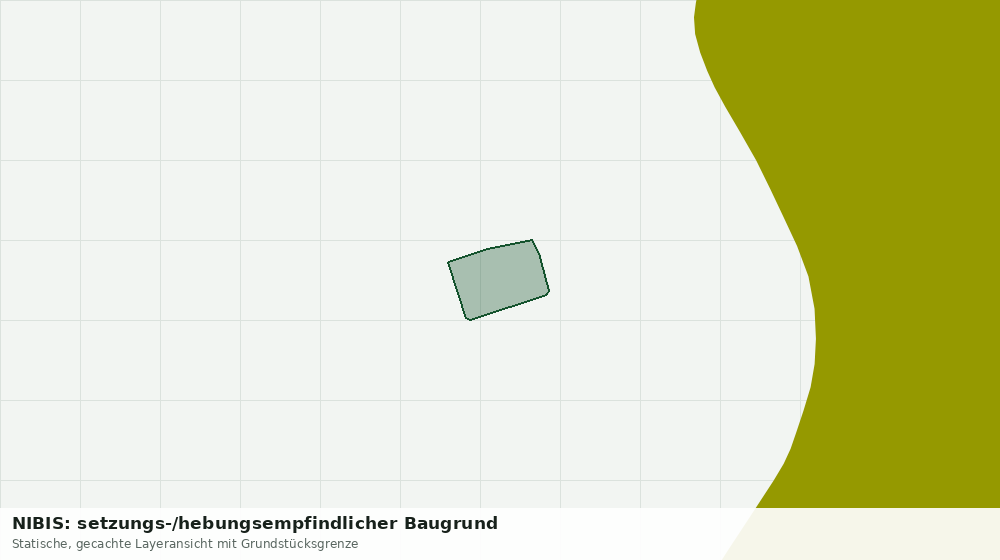 Statische Kartenansicht: NIBIS: setzungs-/hebungsempfindlicher Baugrund