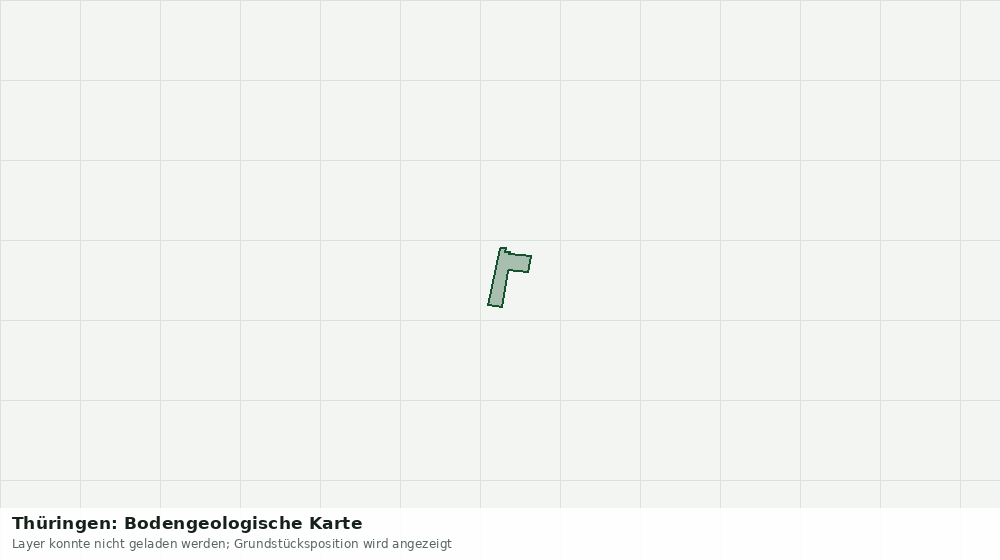 Statische Kartenansicht: Thüringen: Bodengeologische Karte
