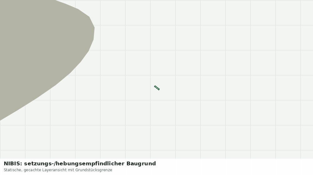 Statische Kartenansicht: NIBIS: setzungs-/hebungsempfindlicher Baugrund