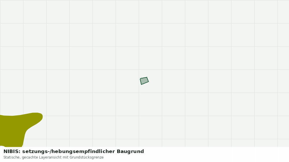 Statische Kartenansicht: NIBIS: setzungs-/hebungsempfindlicher Baugrund