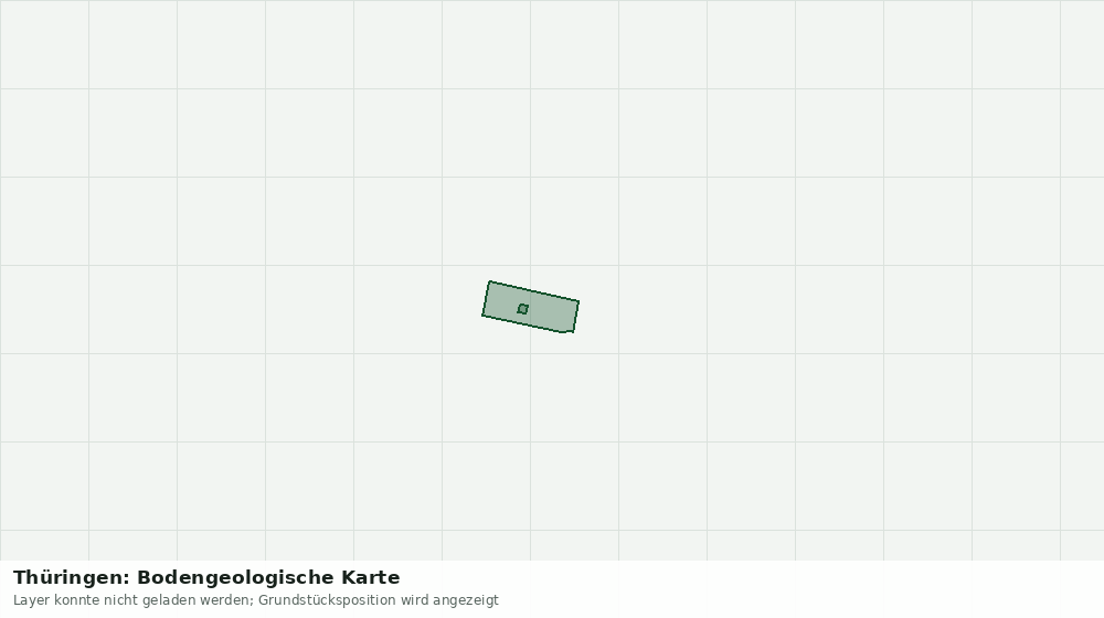 Statische Kartenansicht: Thüringen: Bodengeologische Karte