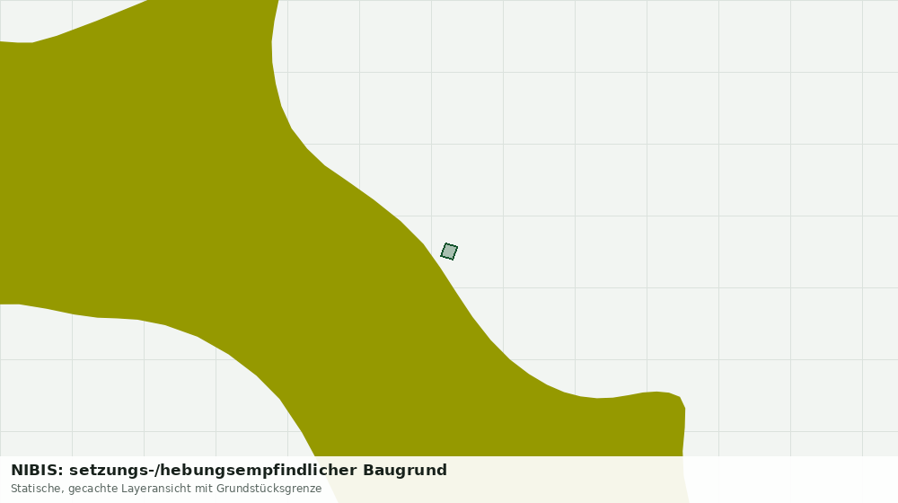 Statische Kartenansicht: NIBIS: setzungs-/hebungsempfindlicher Baugrund