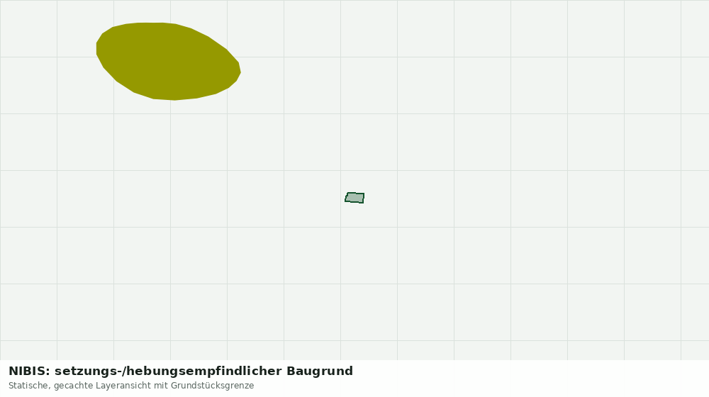Statische Kartenansicht: NIBIS: setzungs-/hebungsempfindlicher Baugrund