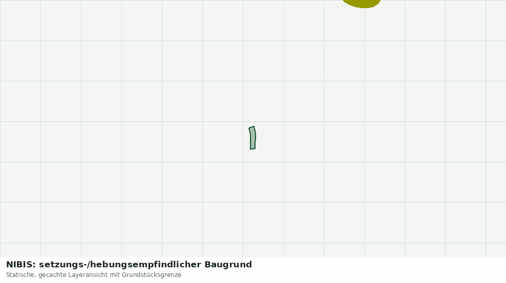 Statische Kartenansicht: NIBIS: setzungs-/hebungsempfindlicher Baugrund