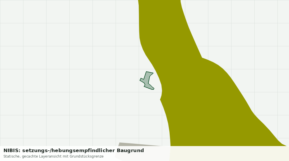 Statische Kartenansicht: NIBIS: setzungs-/hebungsempfindlicher Baugrund