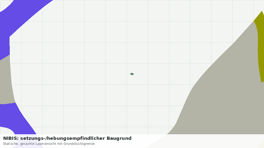 Statische Kartenansicht: NIBIS: setzungs-/hebungsempfindlicher Baugrund