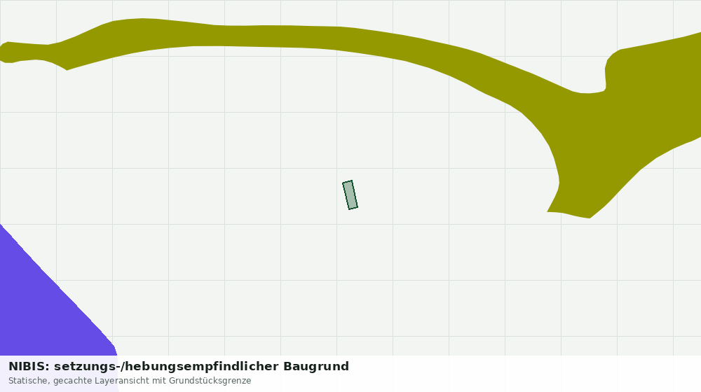 Statische Kartenansicht: NIBIS: setzungs-/hebungsempfindlicher Baugrund