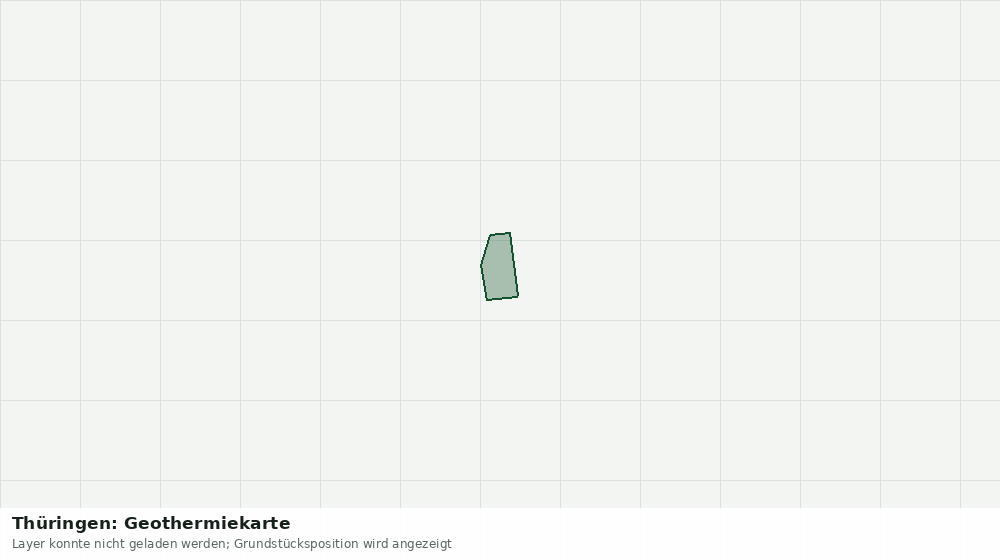 Statische Kartenansicht: Thüringen: Geothermiekarte
