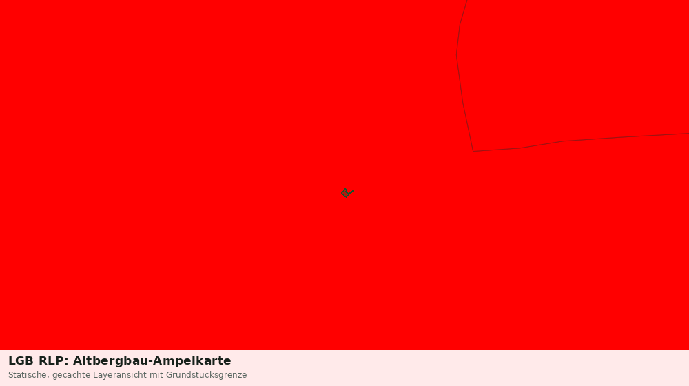 Statische Kartenansicht: LGB RLP: Altbergbau-Ampelkarte
