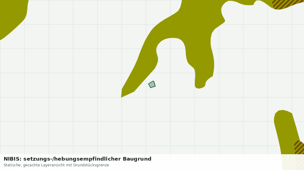 Statische Kartenansicht: NIBIS: setzungs-/hebungsempfindlicher Baugrund