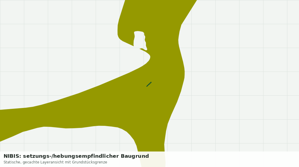 Statische Kartenansicht: NIBIS: setzungs-/hebungsempfindlicher Baugrund
