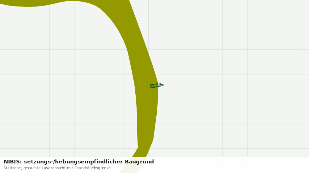 Statische Kartenansicht: NIBIS: setzungs-/hebungsempfindlicher Baugrund