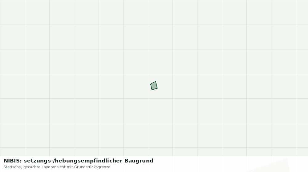 Statische Kartenansicht: NIBIS: setzungs-/hebungsempfindlicher Baugrund