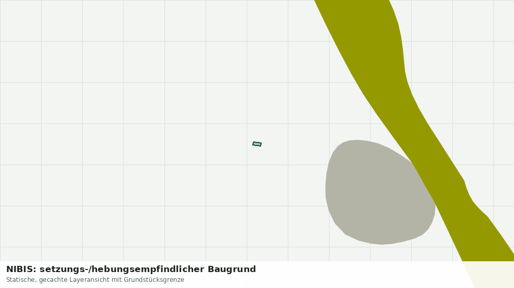 Statische Kartenansicht: NIBIS: setzungs-/hebungsempfindlicher Baugrund