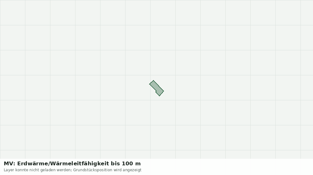 Statische Kartenansicht: MV: Erdwärme/Wärmeleitfähigkeit bis 100 m