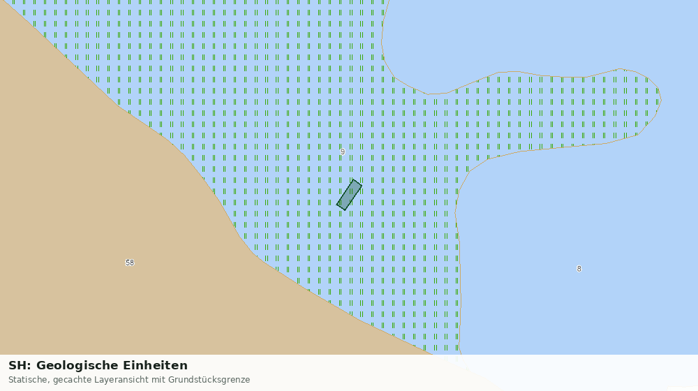 Statische Kartenansicht: SH: Geologische Einheiten