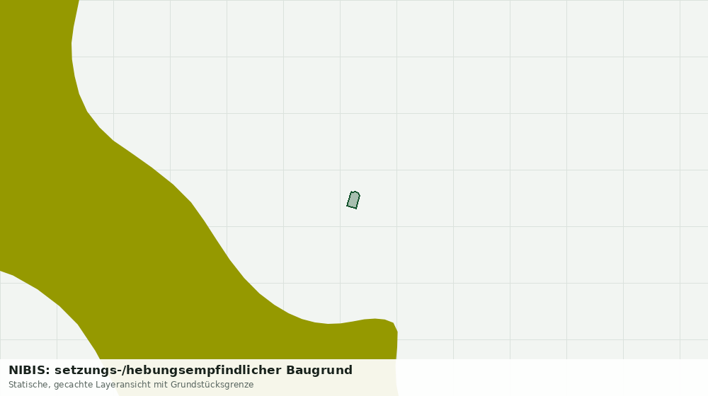 Statische Kartenansicht: NIBIS: setzungs-/hebungsempfindlicher Baugrund