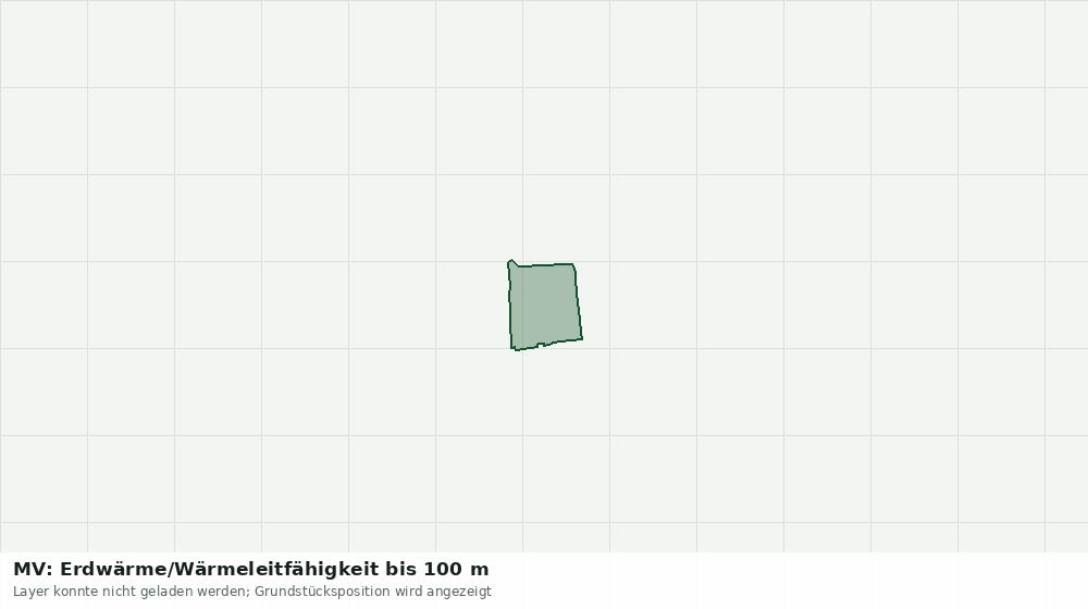 Statische Kartenansicht: MV: Erdwärme/Wärmeleitfähigkeit bis 100 m