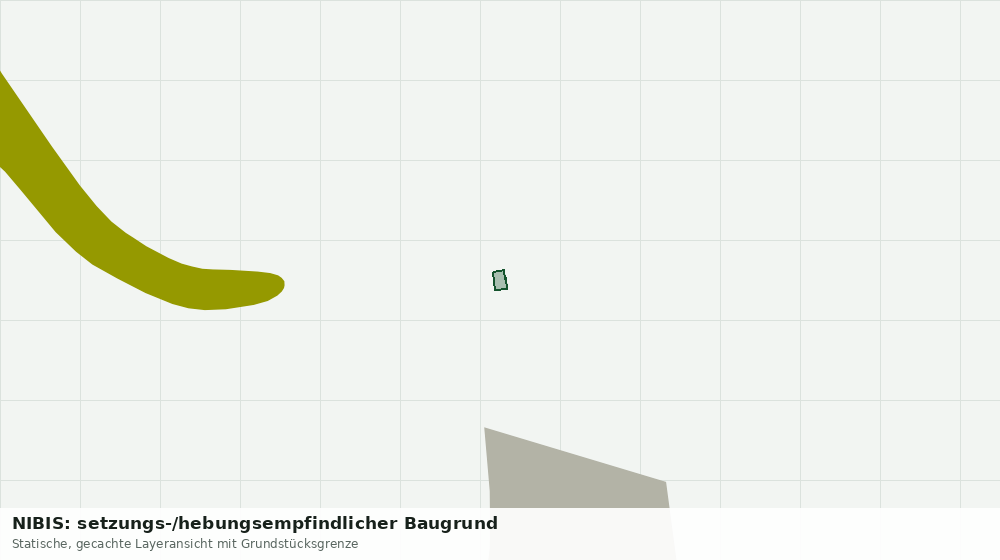Statische Kartenansicht: NIBIS: setzungs-/hebungsempfindlicher Baugrund