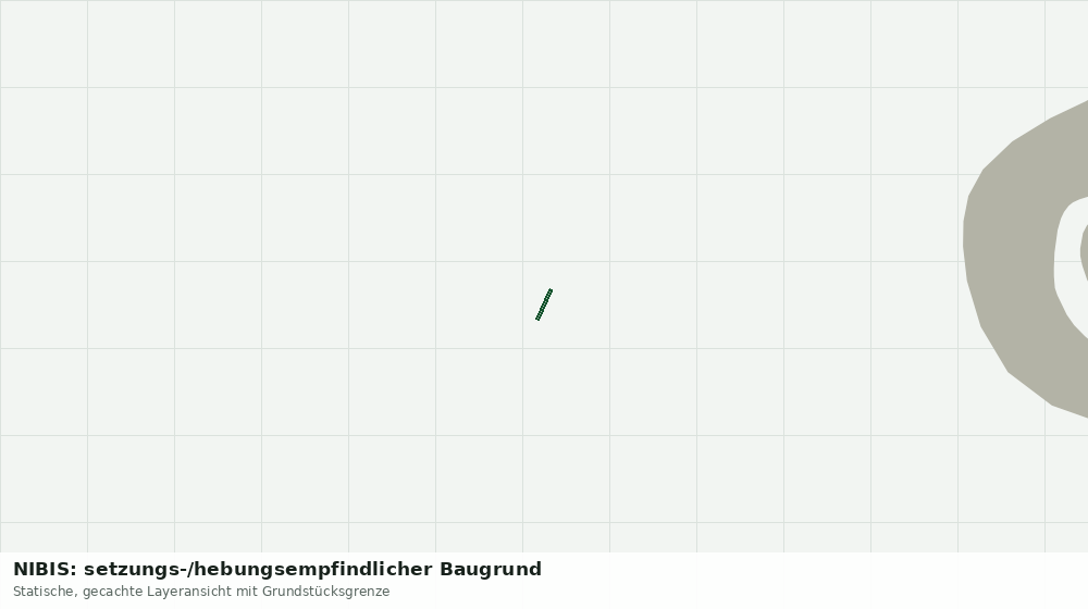 Statische Kartenansicht: NIBIS: setzungs-/hebungsempfindlicher Baugrund