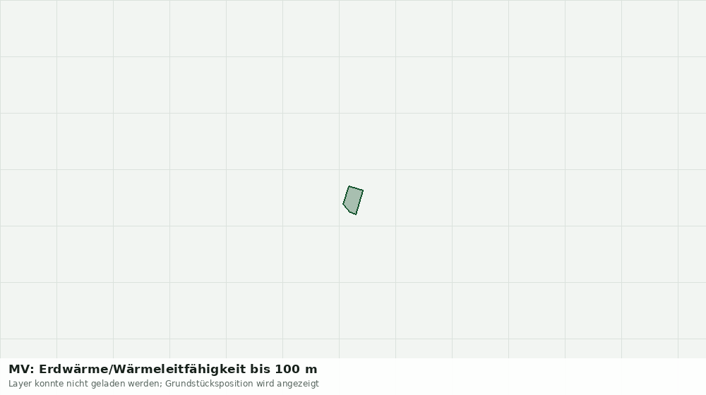 Statische Kartenansicht: MV: Erdwärme/Wärmeleitfähigkeit bis 100 m
