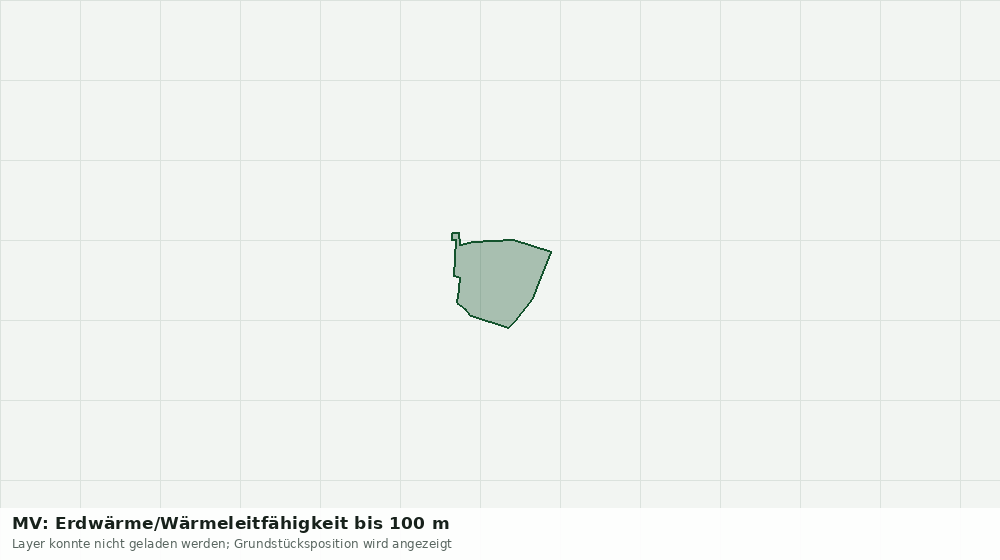 Statische Kartenansicht: MV: Erdwärme/Wärmeleitfähigkeit bis 100 m