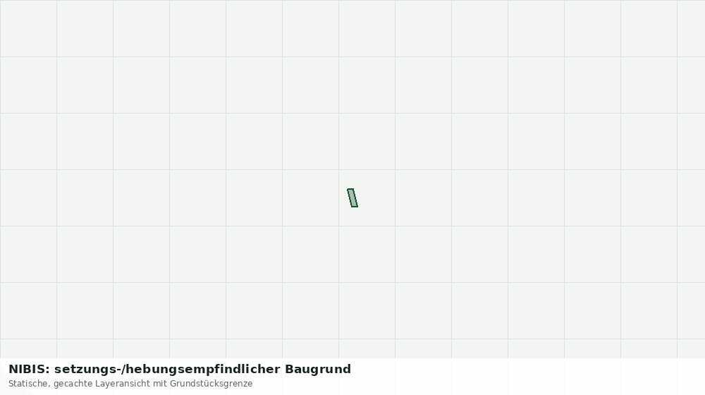 Statische Kartenansicht: NIBIS: setzungs-/hebungsempfindlicher Baugrund