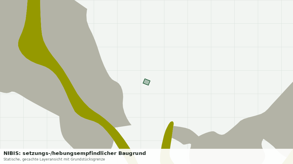 Statische Kartenansicht: NIBIS: setzungs-/hebungsempfindlicher Baugrund