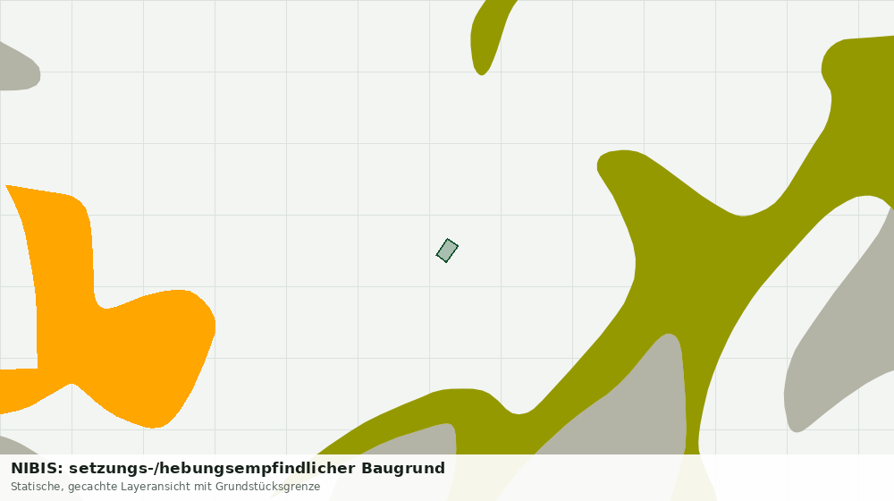 Statische Kartenansicht: NIBIS: setzungs-/hebungsempfindlicher Baugrund