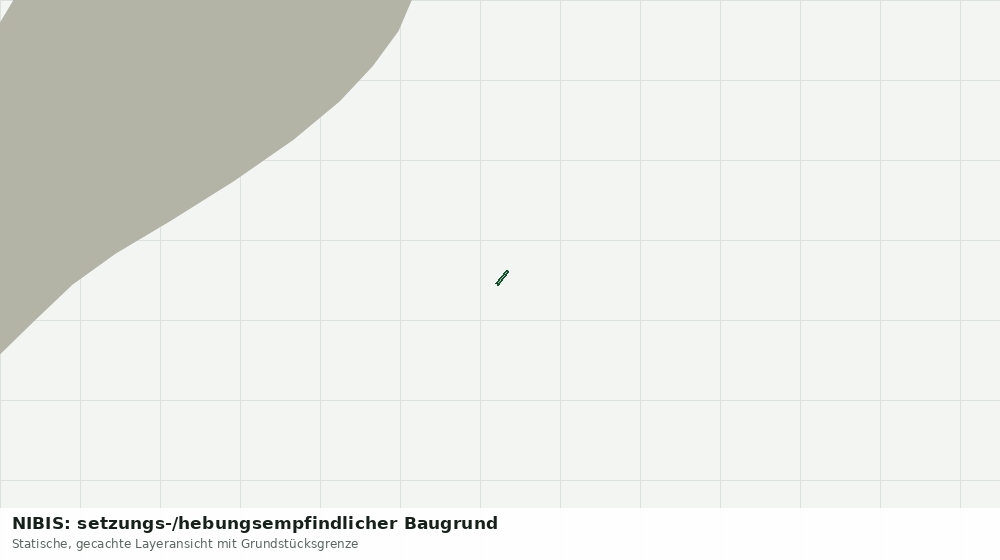 Statische Kartenansicht: NIBIS: setzungs-/hebungsempfindlicher Baugrund