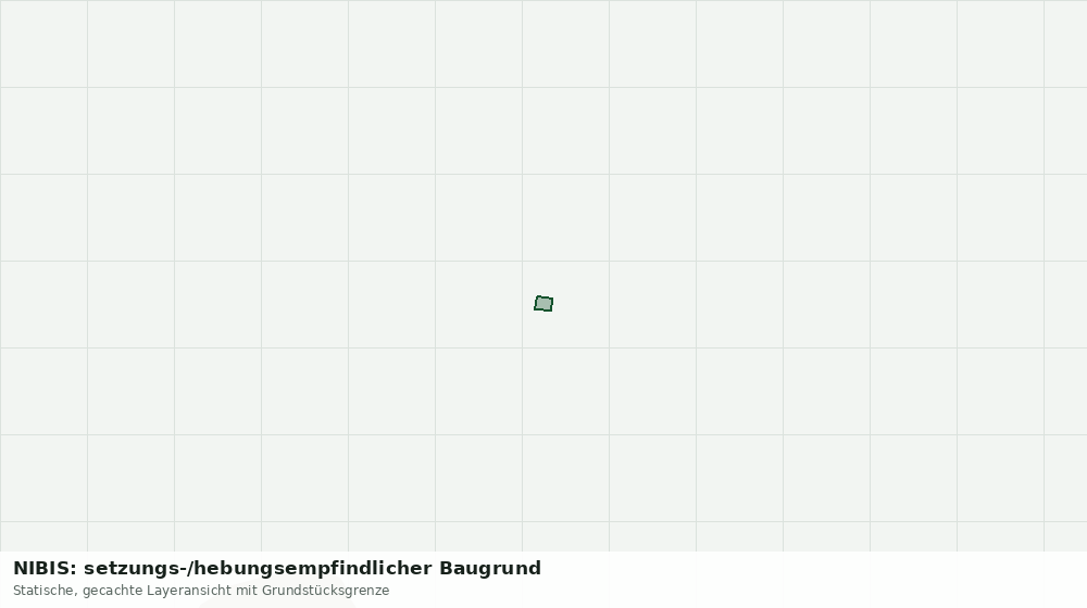Statische Kartenansicht: NIBIS: setzungs-/hebungsempfindlicher Baugrund