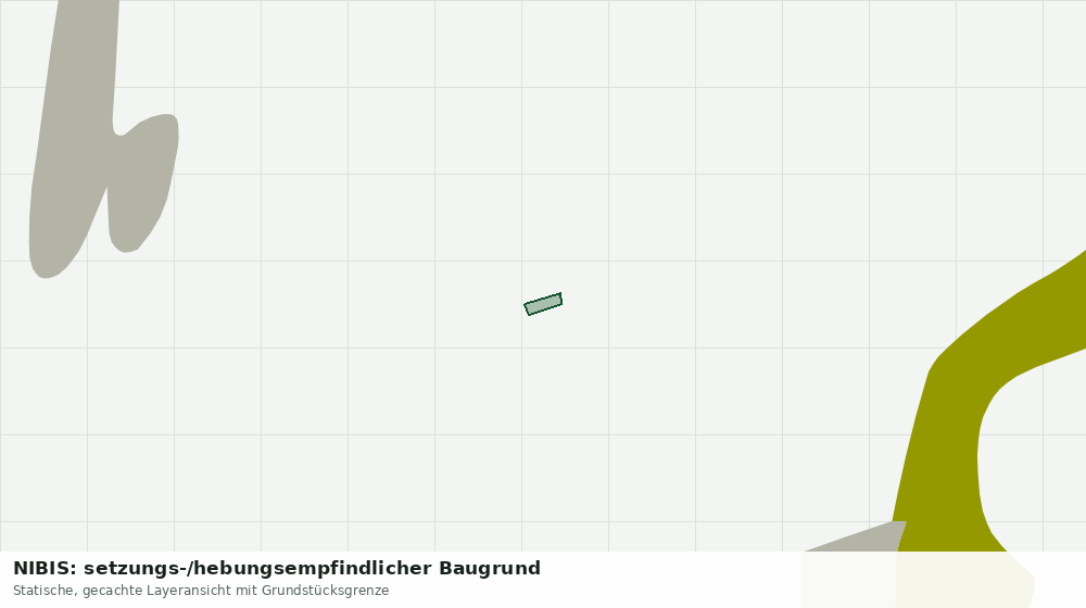 Statische Kartenansicht: NIBIS: setzungs-/hebungsempfindlicher Baugrund
