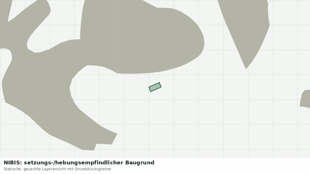 Statische Kartenansicht: NIBIS: setzungs-/hebungsempfindlicher Baugrund