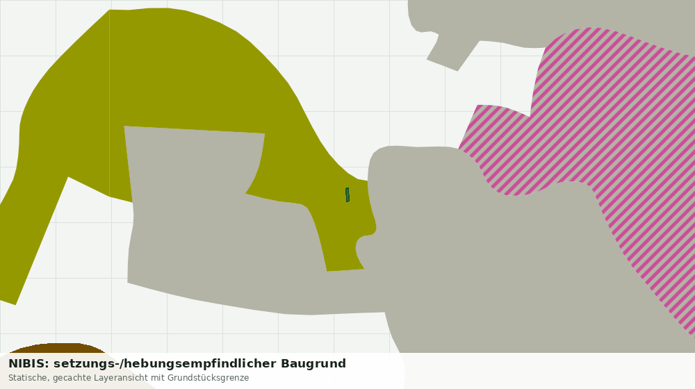 Statische Kartenansicht: NIBIS: setzungs-/hebungsempfindlicher Baugrund
