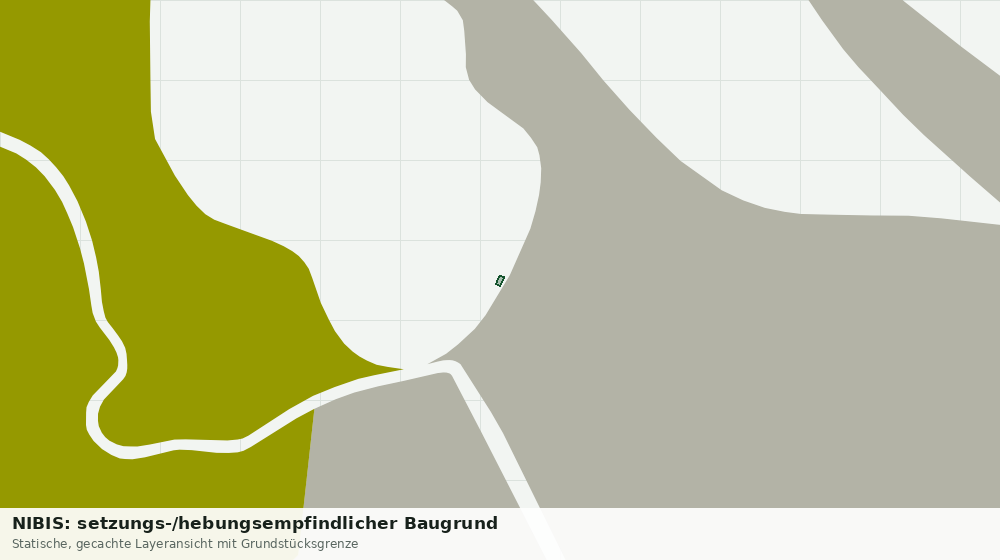 Statische Kartenansicht: NIBIS: setzungs-/hebungsempfindlicher Baugrund