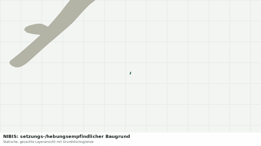 Statische Kartenansicht: NIBIS: setzungs-/hebungsempfindlicher Baugrund