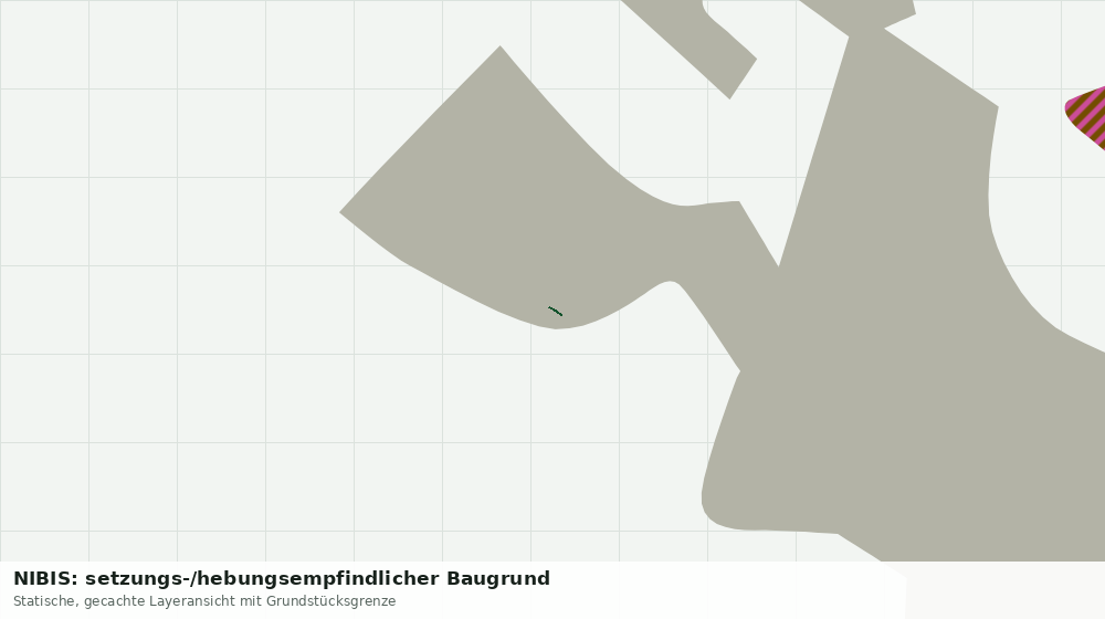 Statische Kartenansicht: NIBIS: setzungs-/hebungsempfindlicher Baugrund