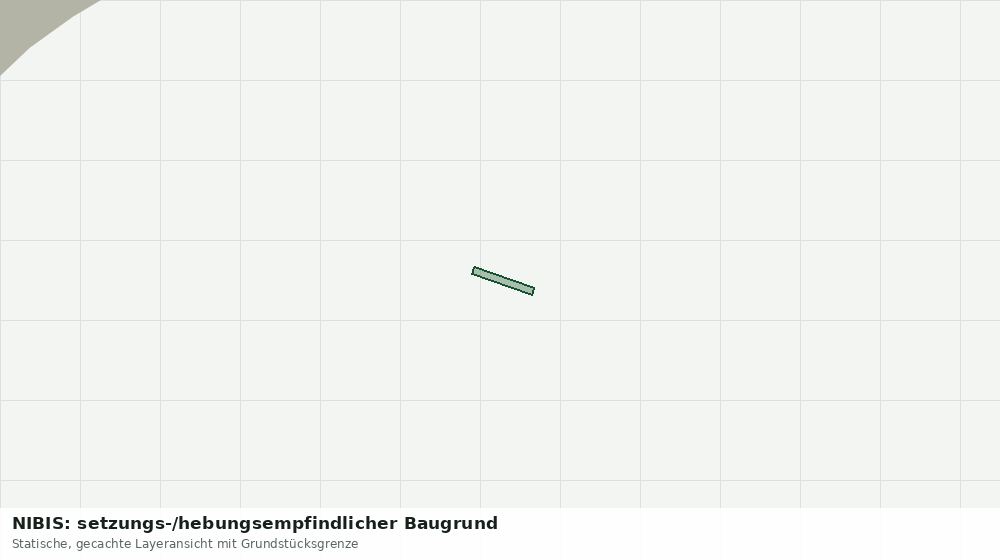 Statische Kartenansicht: NIBIS: setzungs-/hebungsempfindlicher Baugrund