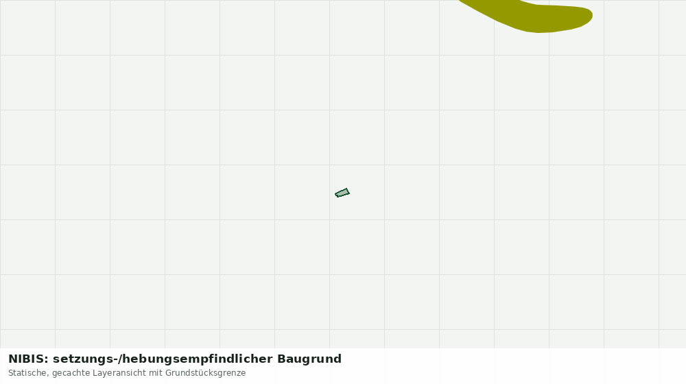 Statische Kartenansicht: NIBIS: setzungs-/hebungsempfindlicher Baugrund