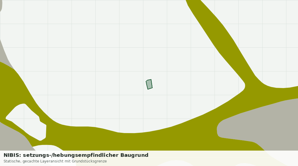 Statische Kartenansicht: NIBIS: setzungs-/hebungsempfindlicher Baugrund
