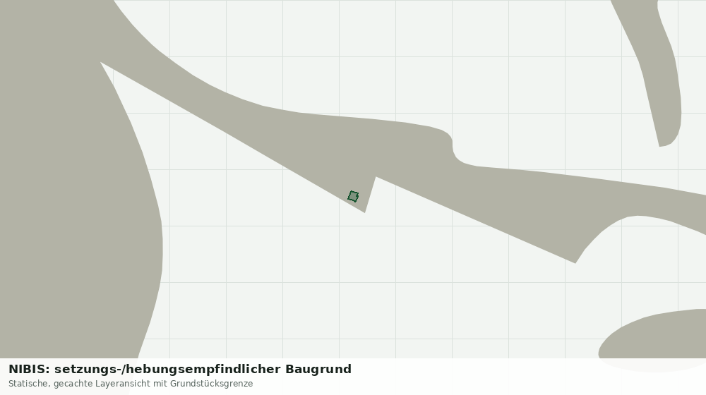 Statische Kartenansicht: NIBIS: setzungs-/hebungsempfindlicher Baugrund