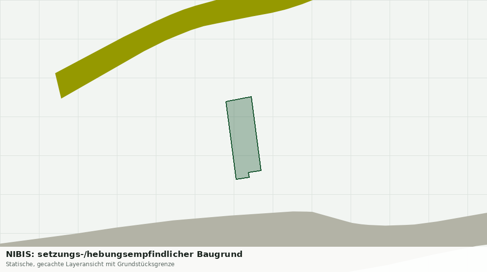Statische Kartenansicht: NIBIS: setzungs-/hebungsempfindlicher Baugrund