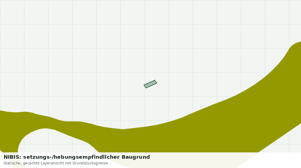 Statische Kartenansicht: NIBIS: setzungs-/hebungsempfindlicher Baugrund