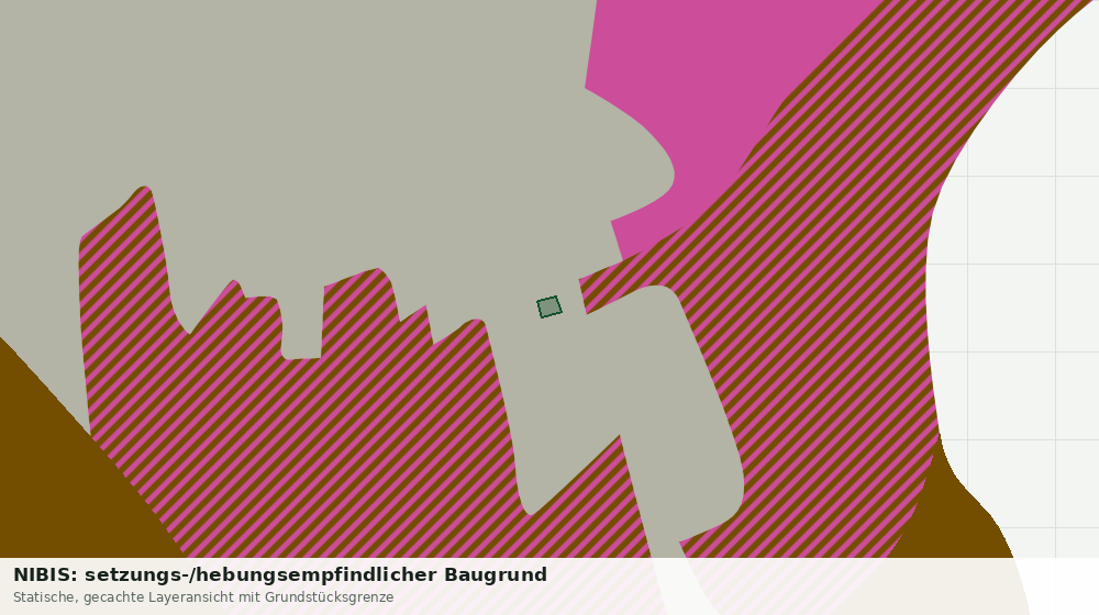 Statische Kartenansicht: NIBIS: setzungs-/hebungsempfindlicher Baugrund