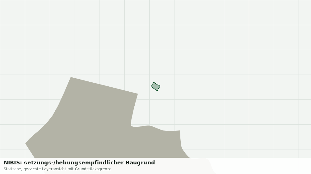 Statische Kartenansicht: NIBIS: setzungs-/hebungsempfindlicher Baugrund