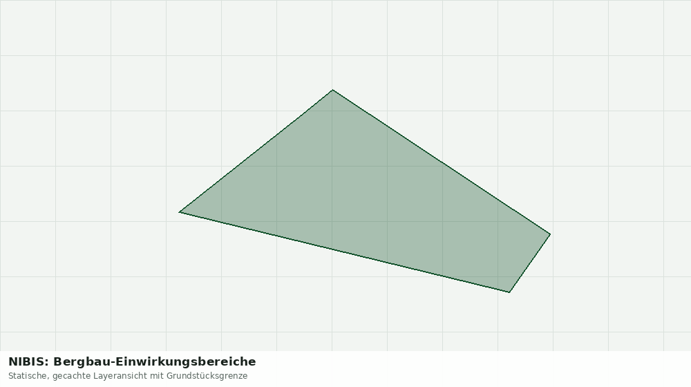 Statische Kartenansicht: NIBIS: Bergbau-Einwirkungsbereiche