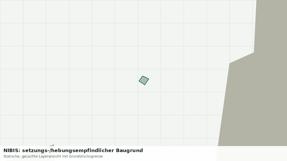Statische Kartenansicht: NIBIS: setzungs-/hebungsempfindlicher Baugrund