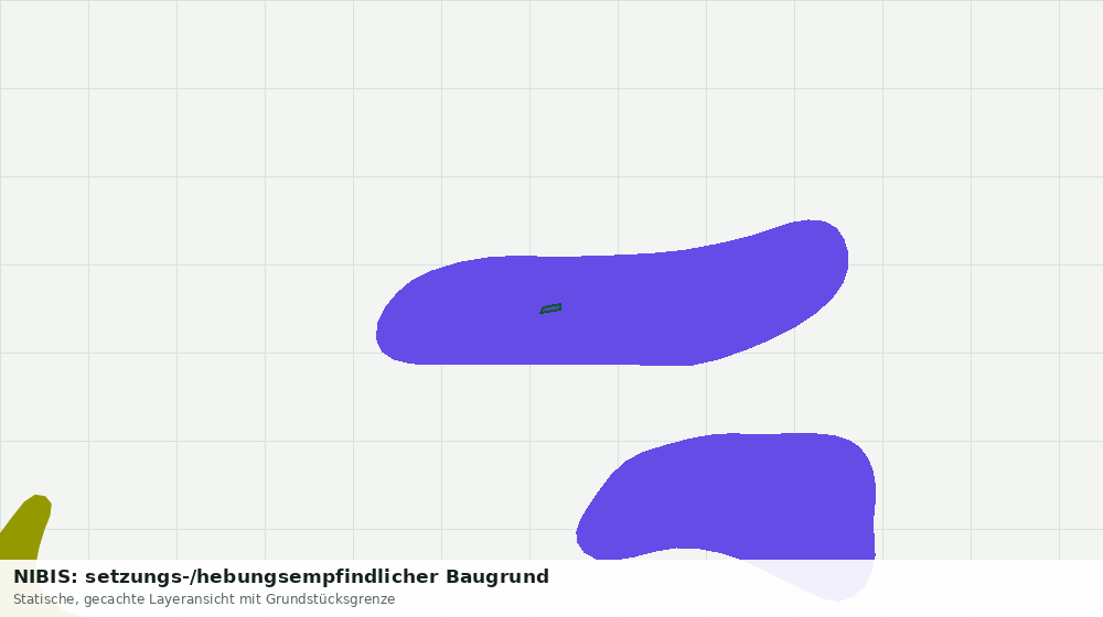 Statische Kartenansicht: NIBIS: setzungs-/hebungsempfindlicher Baugrund