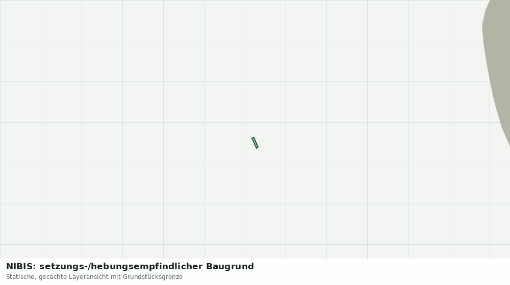 Statische Kartenansicht: NIBIS: setzungs-/hebungsempfindlicher Baugrund