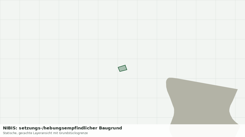Statische Kartenansicht: NIBIS: setzungs-/hebungsempfindlicher Baugrund